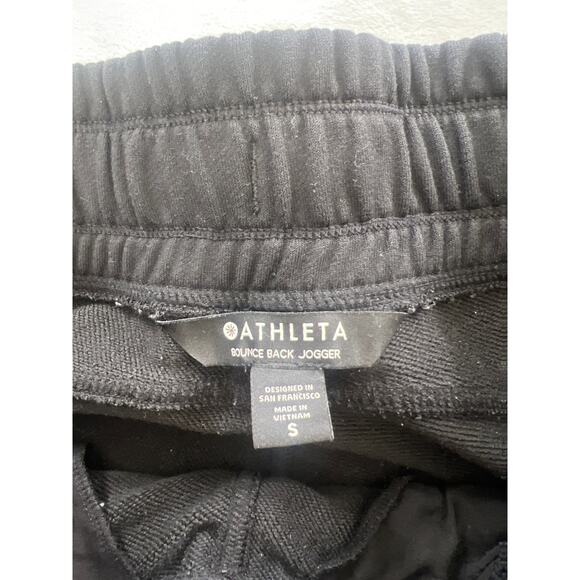 Athleta Black Balance Jogger SweatPant in Black Women's Small 4/6 - Picture 6 of 10